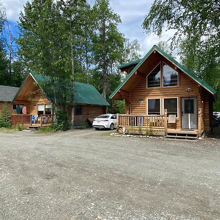 Talkeetna Log Cabin With Hot Tub Unit 2 Exterior foto
